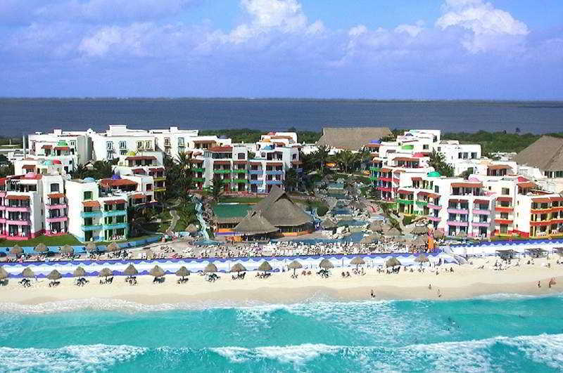 El Pueblito Beach Hotel Cancún Exterior foto