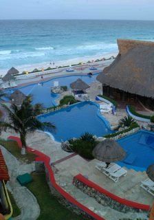 El Pueblito Beach Hotel Cancún Exterior foto